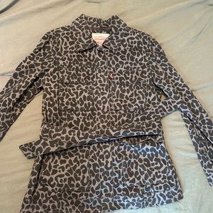 Levi Strauss animal print Jacket